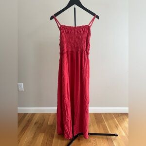 Old Navy Coral Maxi Dress Size Large Woman’s